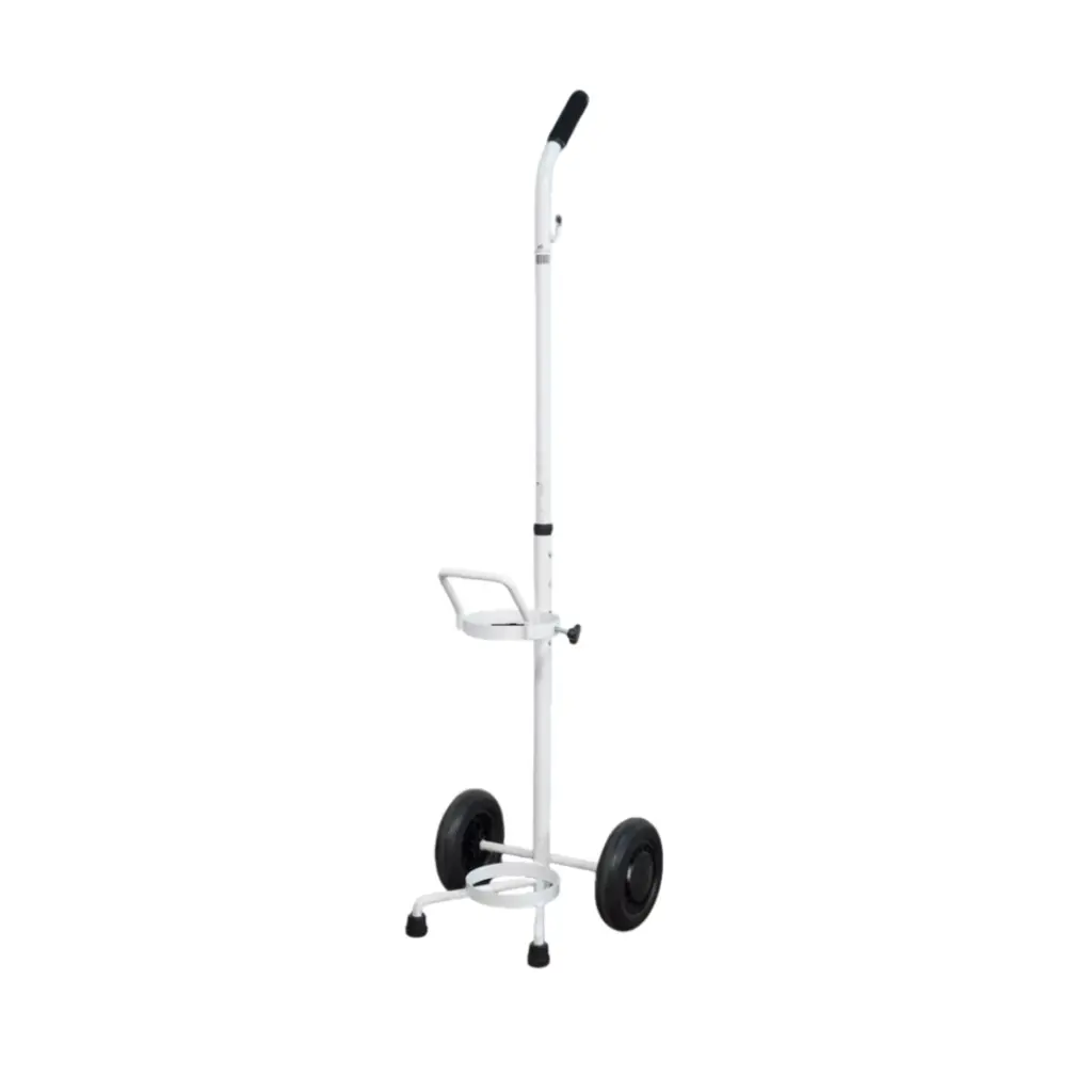 Coche transportador para cilindro de O2 tipo E, Ki.webp