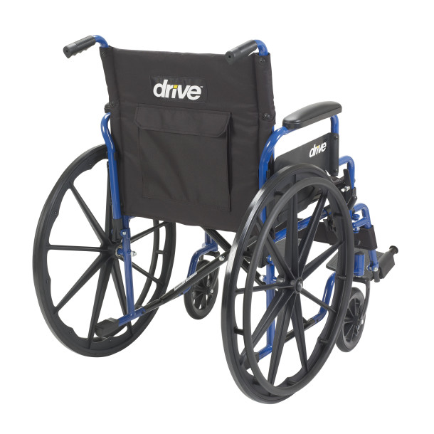 Silla de ruedas adulto,18" Blue Streak, Drive.
