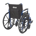 Silla de ruedas adulto,18" Blue Streak, Drive.