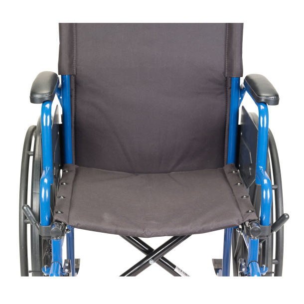 Silla de ruedas adulto,18" Blue Streak, Drive.