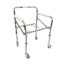 Silla con inodoro cromado con ruedas FY696 (1).webp