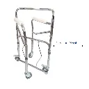 Silla con inodoro cromado con ruedas FY696 (4).webp