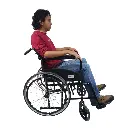 Silla de ruedas adulto 18", Mediclife