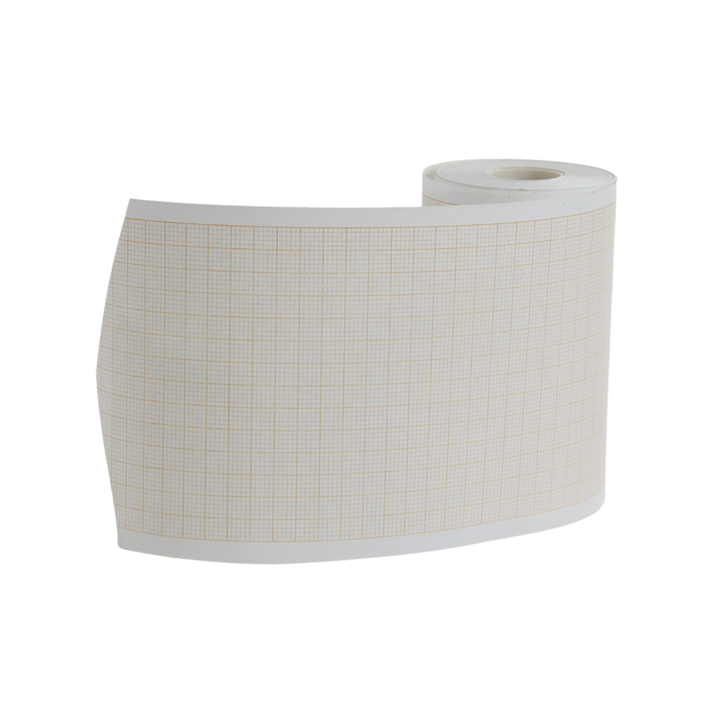 Papel termico para electrocardiografo, rollo 80mm x 20mts.