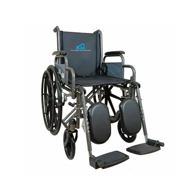 Silla de ruedas adulto, 18" Silver Sport II, piernas elevables. Ki