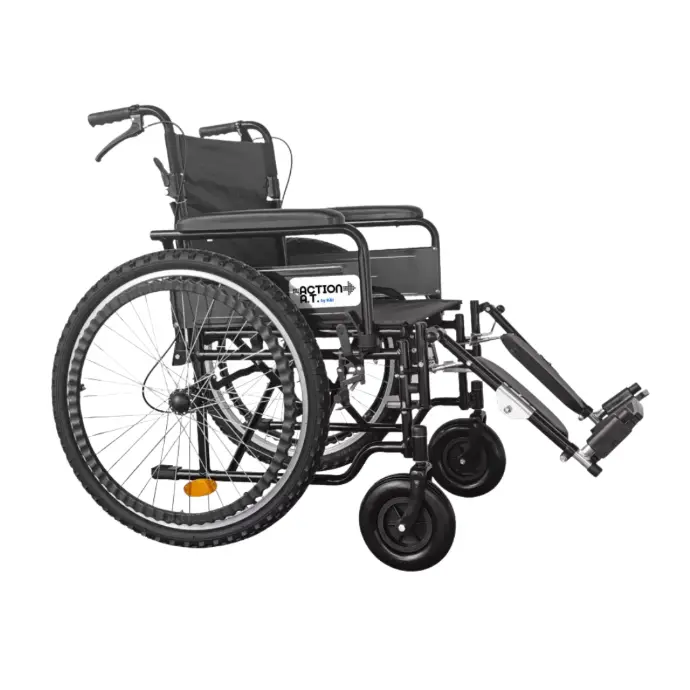 Silla de ruedas Action A.T. todo terreno pies elevables, Ki 
