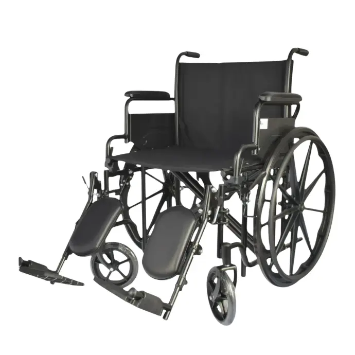 Silla de ruedas bariatrica, 20" piernas elevables. MedicLife
