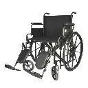 Silla de ruedas bariatrica, 20" piernas elevables. MedicLife