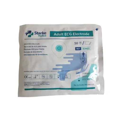 [SE4422] Electrodos de monitoreo ECG, adulto, sobre x 50u. Starke