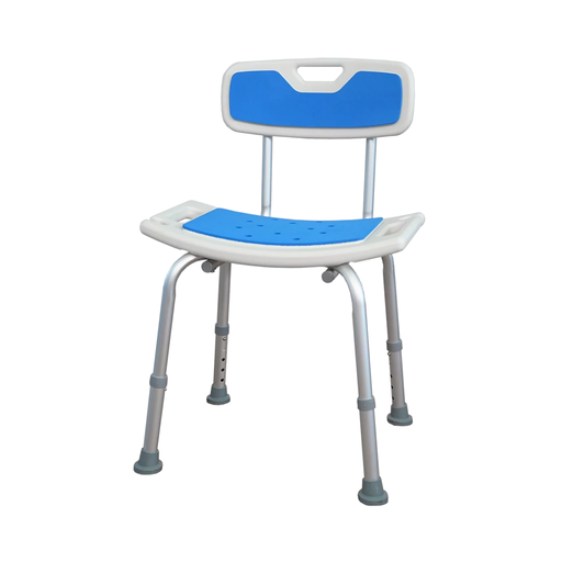 [KI68035BS] Silla de ducha con espaldar sin brazos blue streak, Ki
