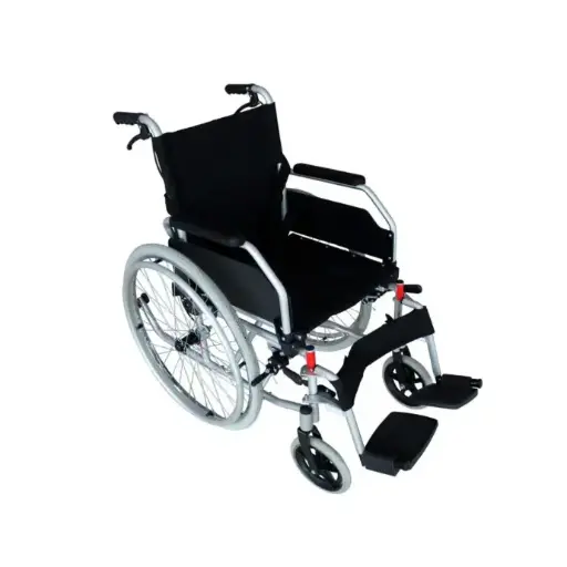 [XSG105] Silla de ruedas 18" de aluminio, Adulto. Newrise