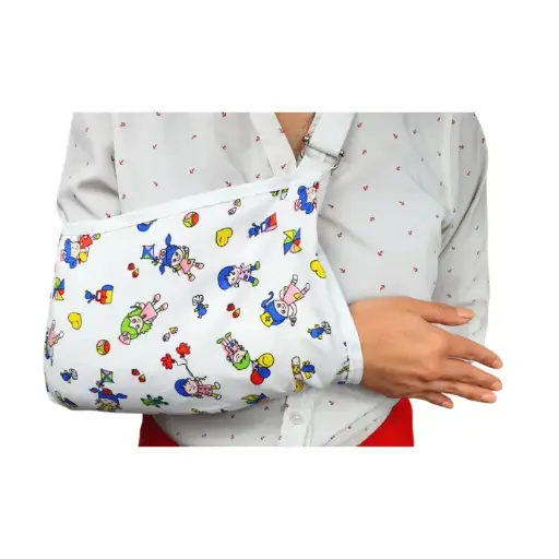 [KI-6333CH-TOON] Cabestrillo para niño con diseño, Ki 