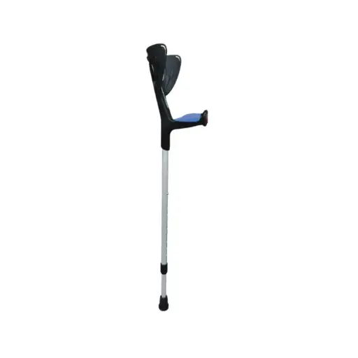 [KI-86052F-BU] Muleta europea Pro, antebrazo azul mango negro, Ki