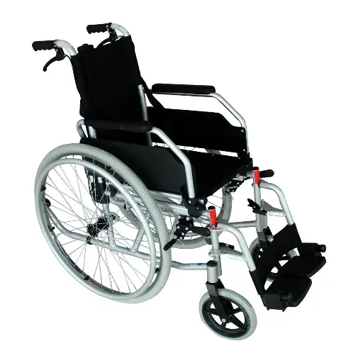 [XSG102] Silla de ruedas pediatrica,14" aluminio. Newrise