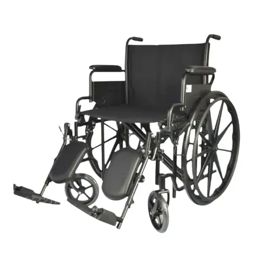 [BME4618] Silla de ruedas bariatrica 20" piernas elevables, MedicLife