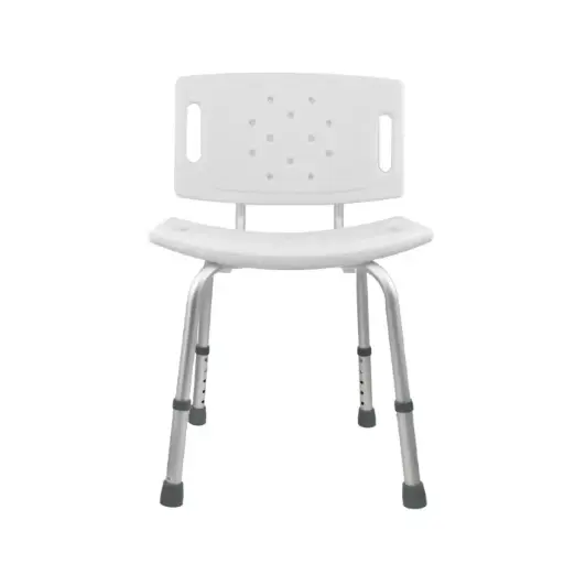 [FY798L] Silla de ducha con espaldar y sin apoyabrazos, Mediclife